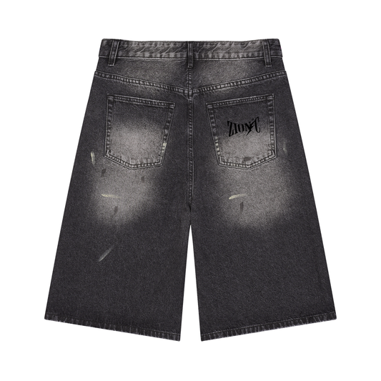 ZIONIC Vintage Wash Denim Jorts