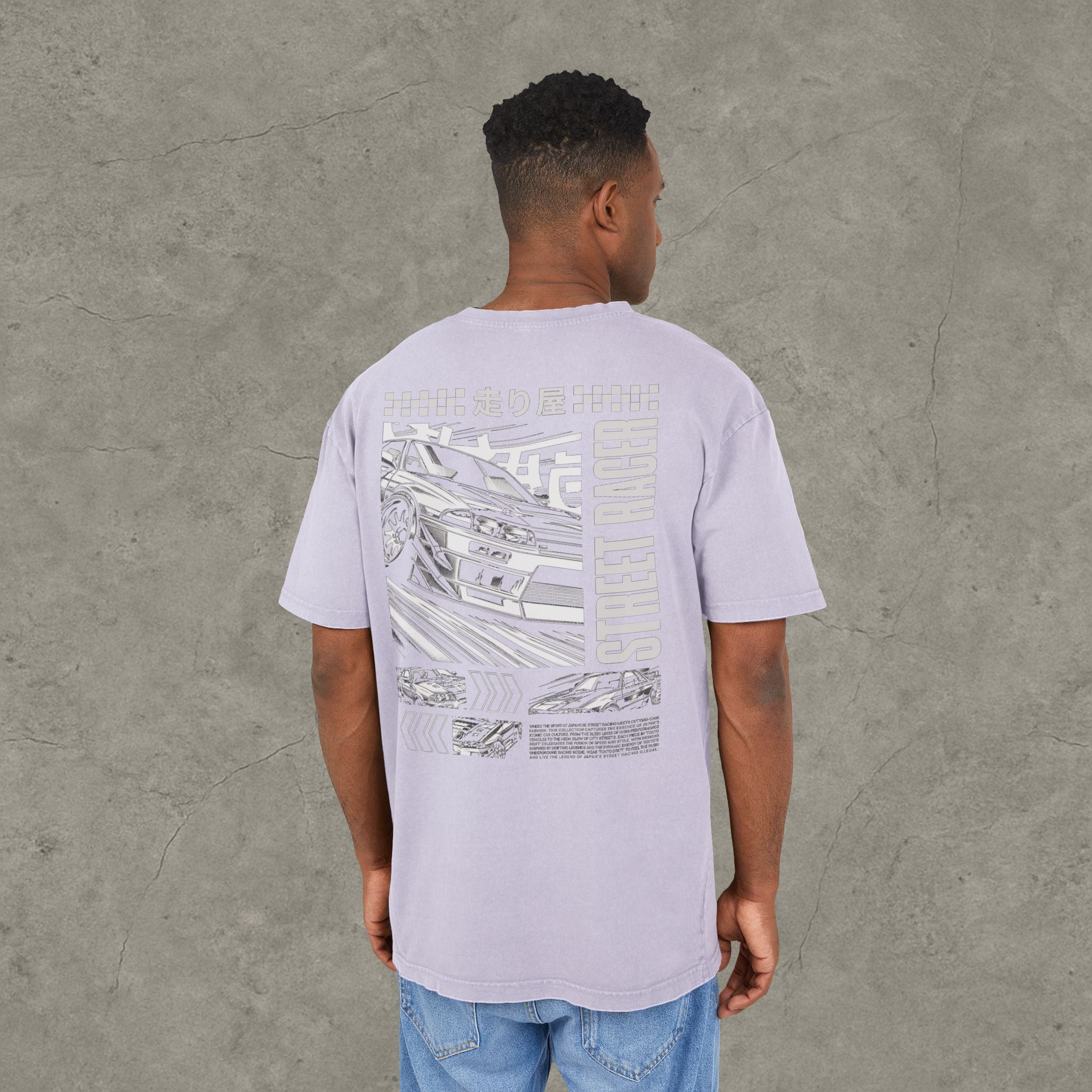 ZIONIC Acid Tee — Oversized con Lavado Único