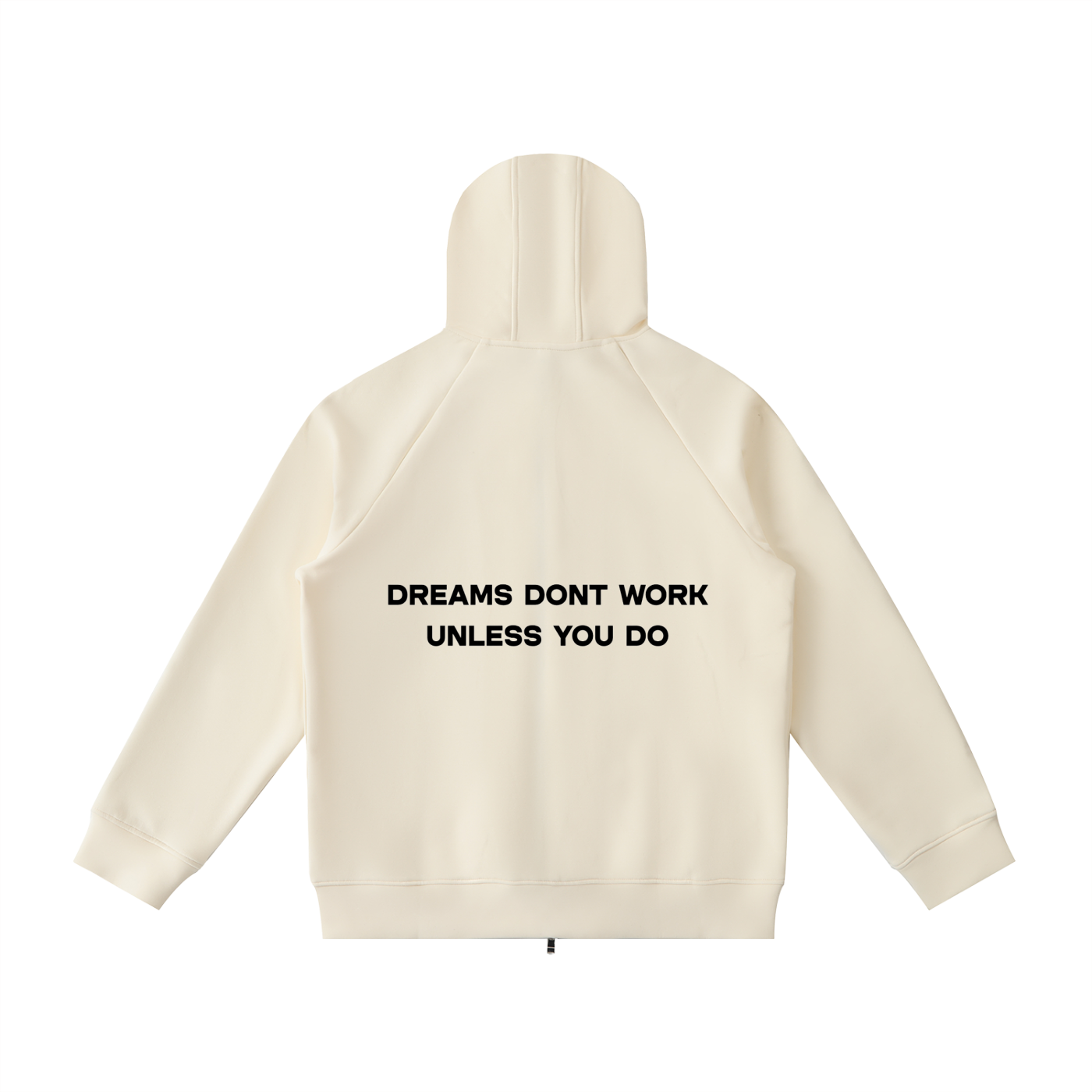 Heavyweight Raglan Sleeve Zip Hoodie