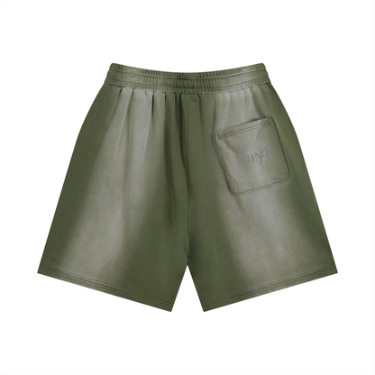 ZIONIC "Heritage" Distressed Heavyweight Shorts