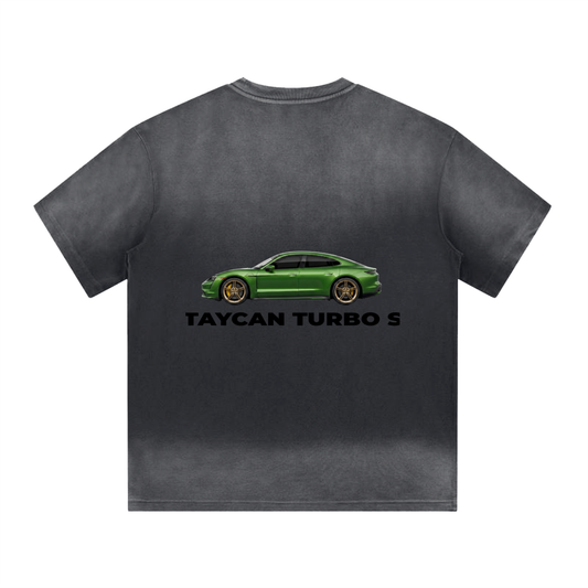 ZIONIC "TAYCAN TURBO S" Heritage Heavyweight Tee