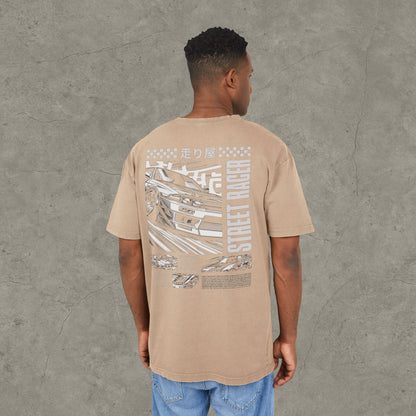 ZIONIC Acid Tee — Oversized con Lavado Único