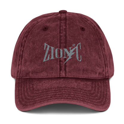 ZIONIC Vintage Cap — Gorra Clásica con Acabado Envejecido