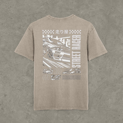 ZIONIC Acid Tee — Oversized con Lavado Único