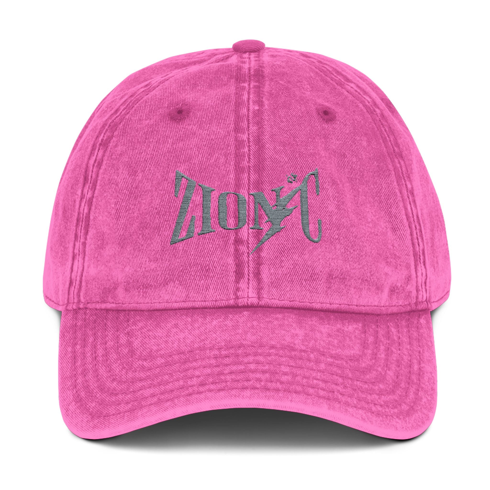 ZIONIC Vintage Cap — Gorra Clásica con Acabado Envejecido