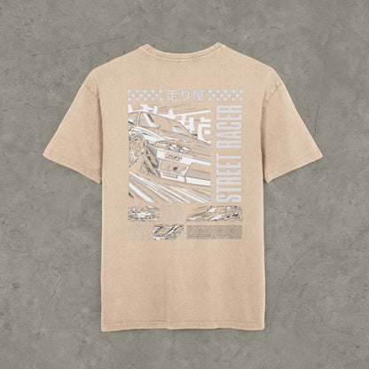 ZIONIC Acid Tee — Oversized con Lavado Único