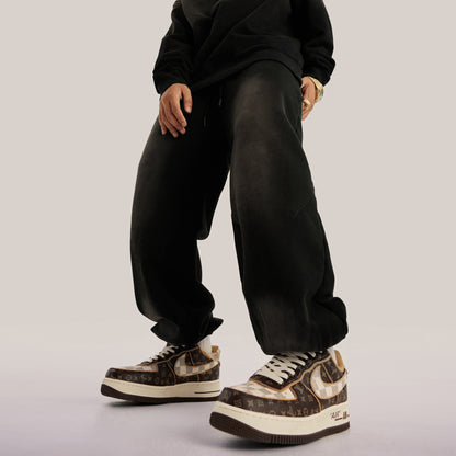 ZIONIC Vintage Smoke Sweatpants — Oversized Fit