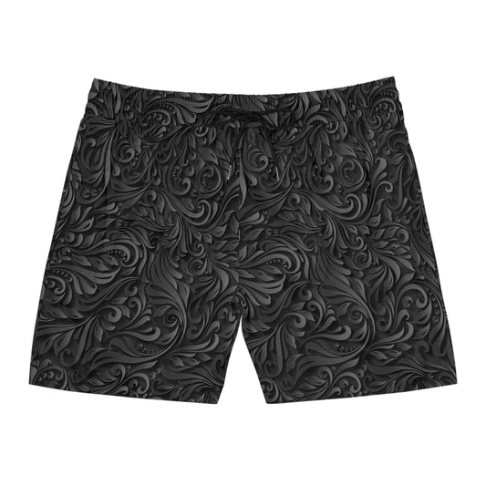 ZIONIC Shorts Shadow Noir — Negro Oversized UPF 50+ Premium
