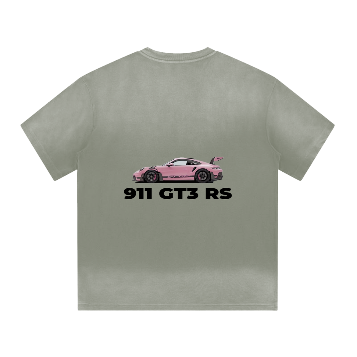 ZIONIC "911 GT3 RS" Heritage Heavyweight Tee