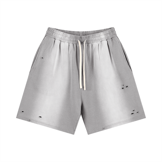 ZIONIC "Heritage" Distressed Heavyweight Shorts