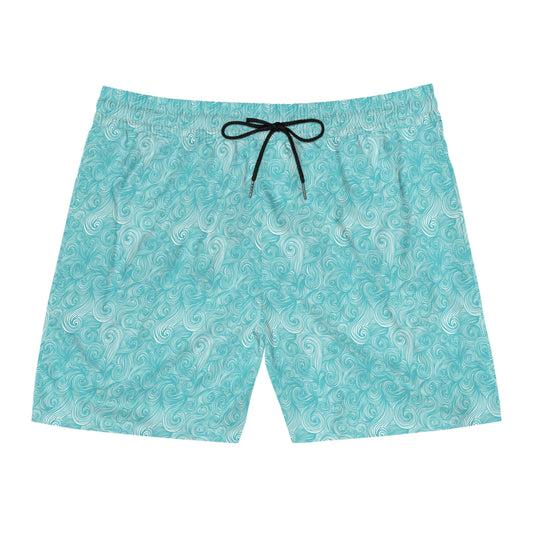 ZIONIC Shorts Ocean Fade — Azul Cielo Oversized UPF 50+ Premium
