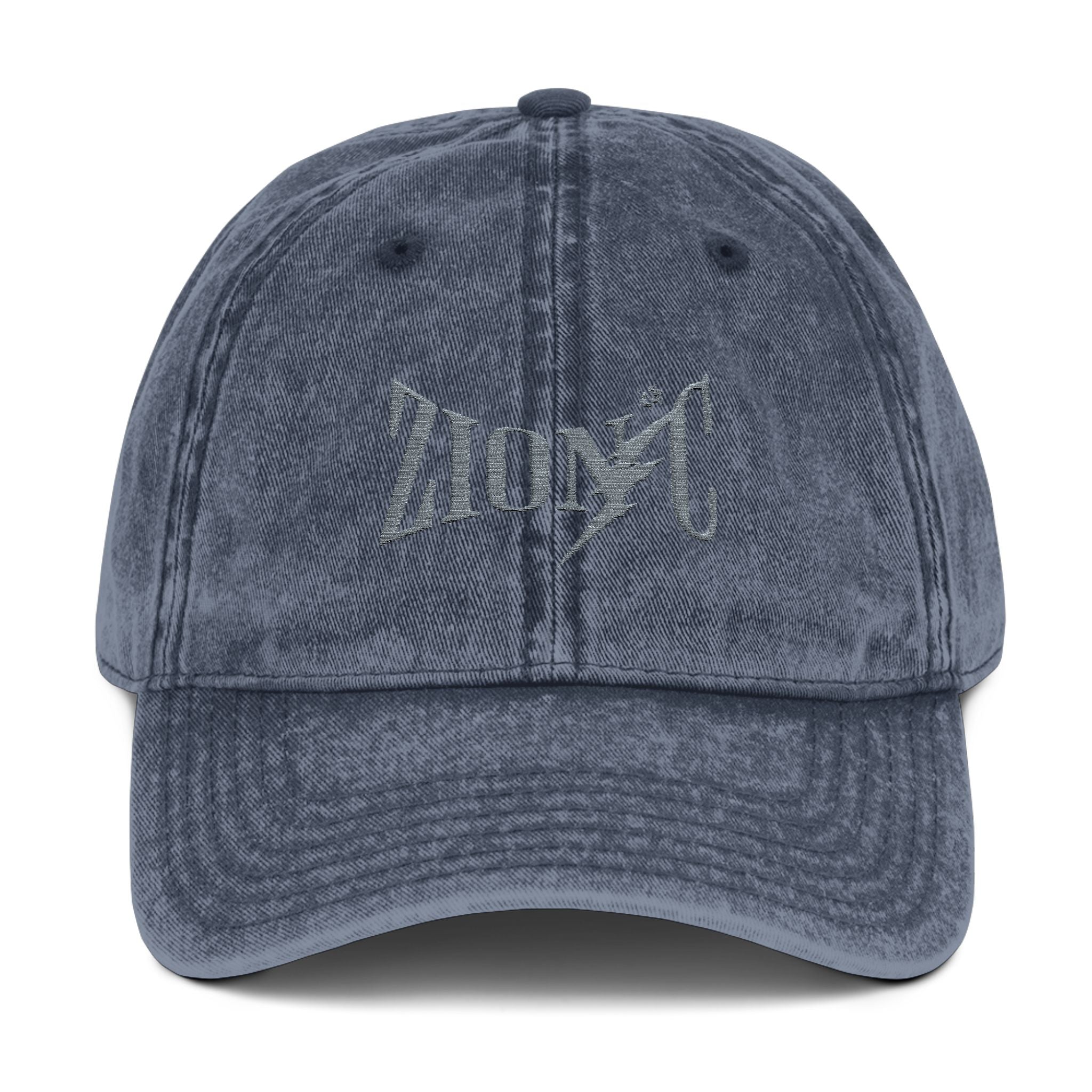 ZIONIC Vintage Cap — Gorra Clásica con Acabado Envejecido