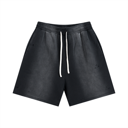 ZIONIC "Heritage" Distressed Heavyweight Shorts