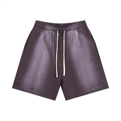 ZIONIC "Heritage" Distressed Heavyweight Shorts
