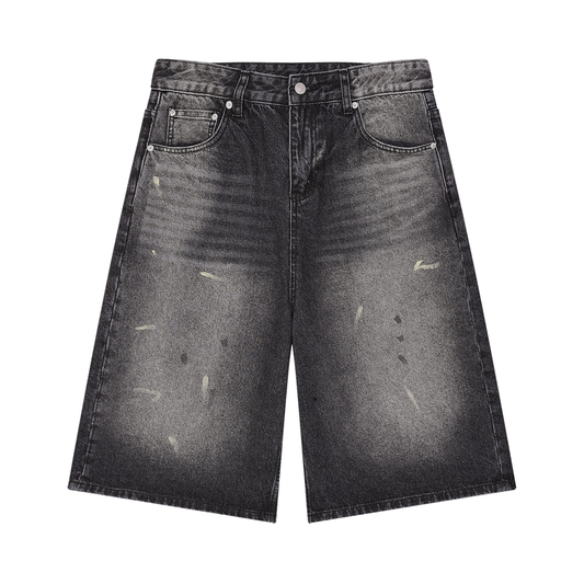 ZIONIC Vintage Wash Denim Jorts