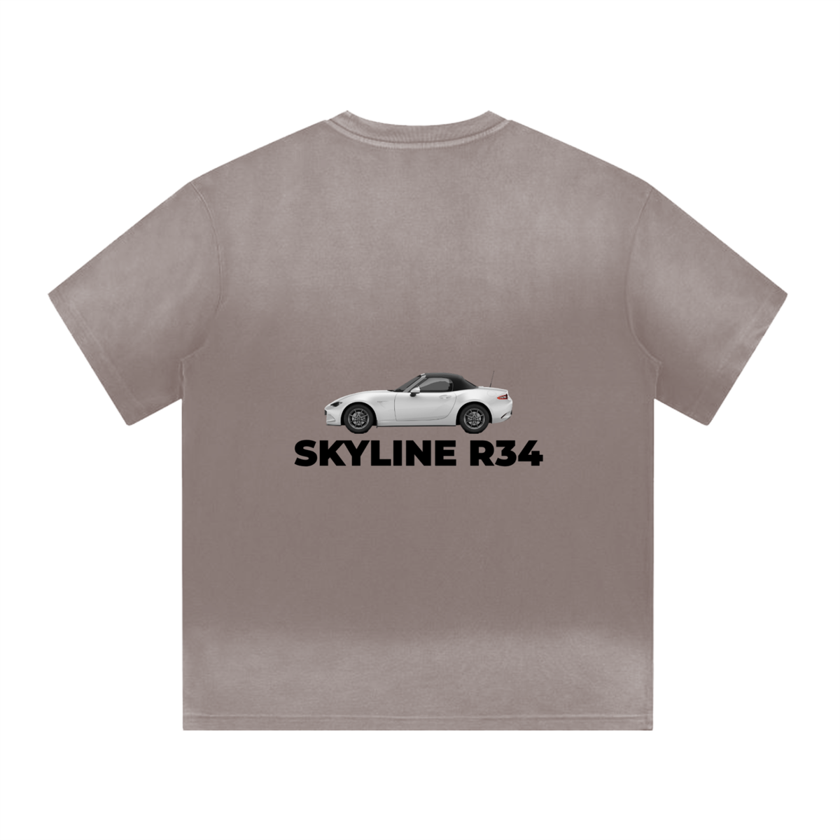 ZIONIC "SKYLINE R34" Heritage Heavyweight Tee