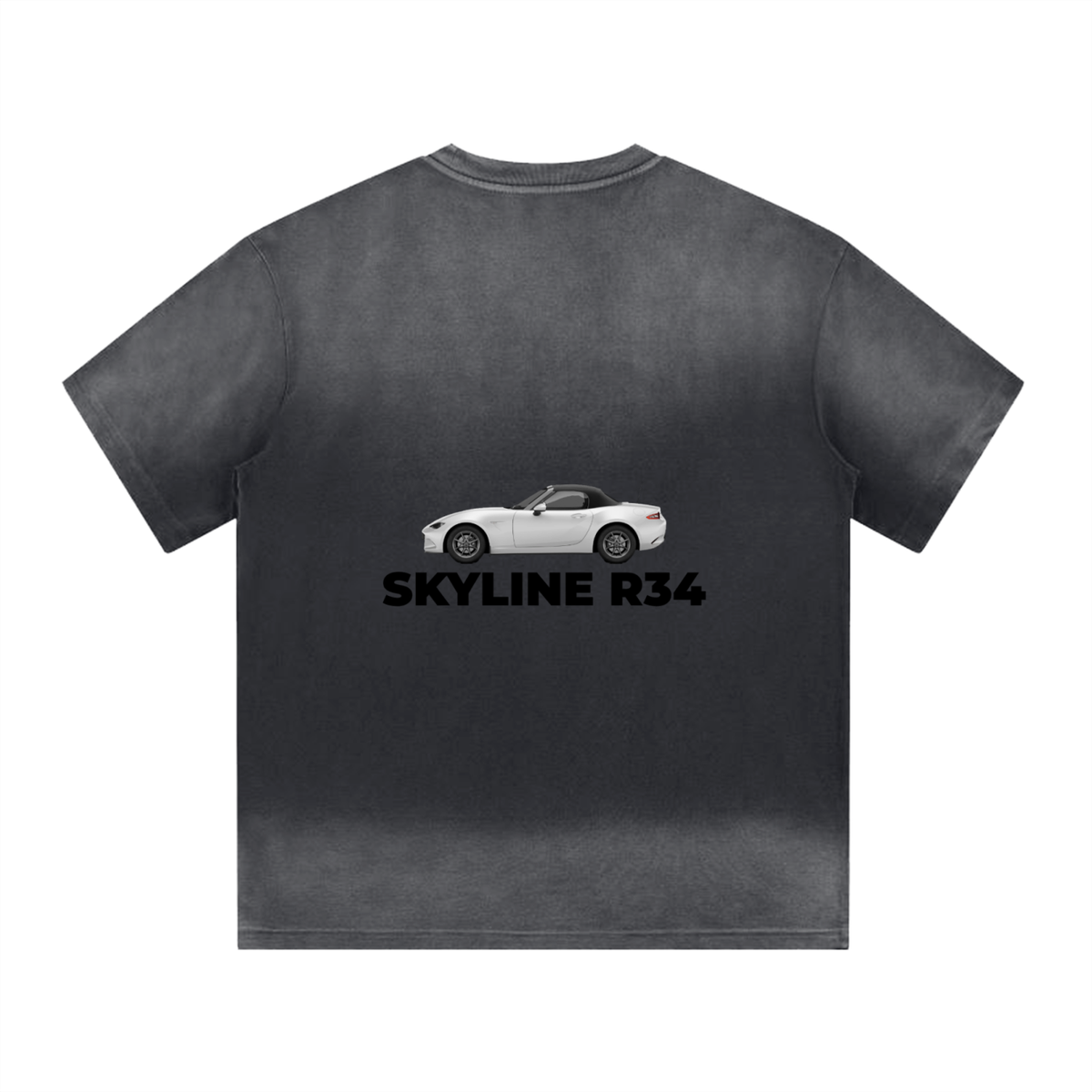 ZIONIC "SKYLINE R34" Heritage Heavyweight Tee