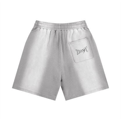 ZIONIC "Heritage" Distressed Heavyweight Shorts