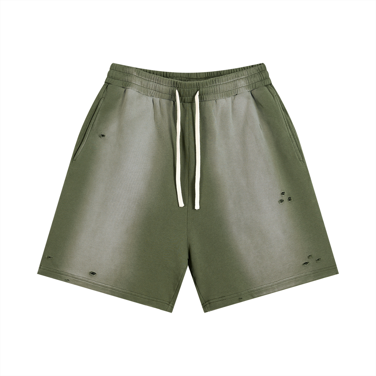 ZIONIC "Heritage" Distressed Heavyweight Shorts