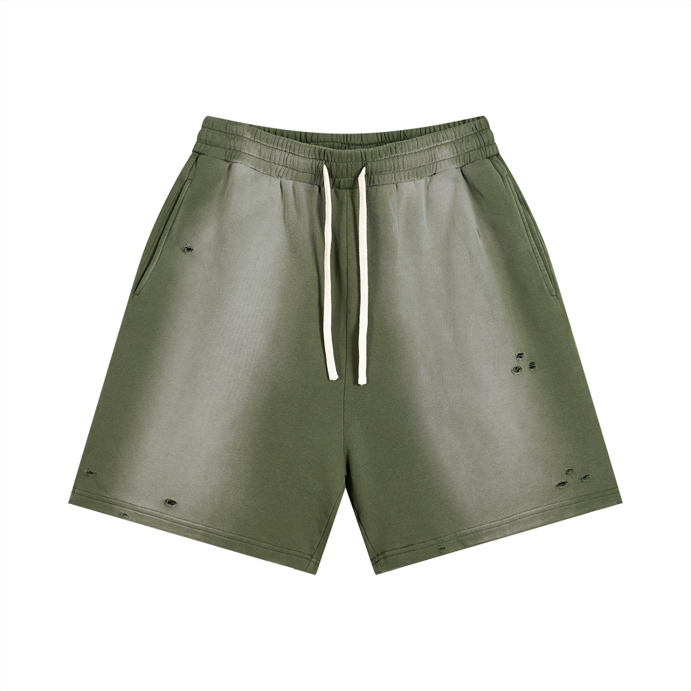ZIONIC "Heritage" Distressed Heavyweight Shorts