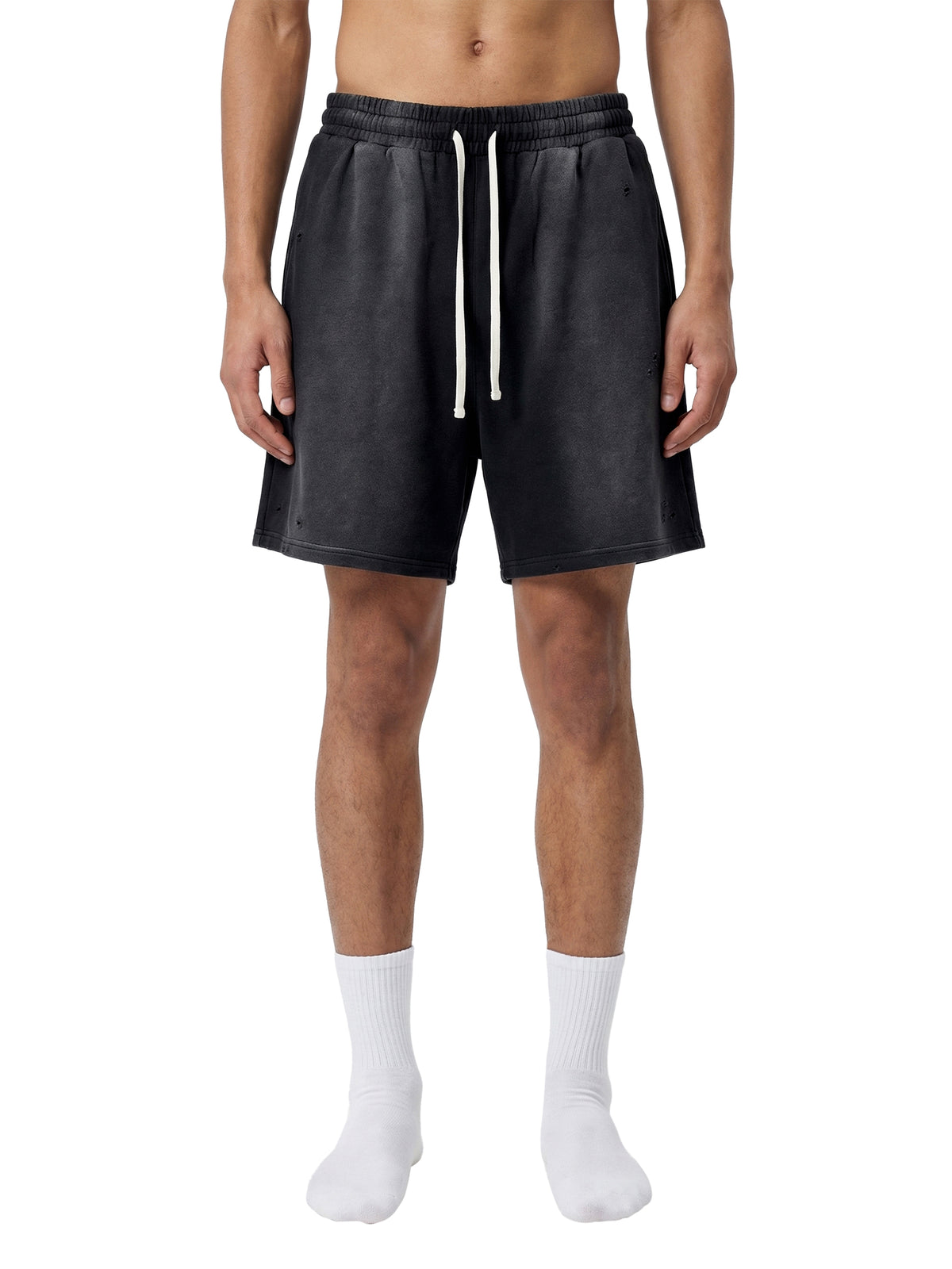 ZIONIC "Heritage" Distressed Heavyweight Shorts